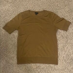 Camel Brown Ann Taylor Top